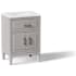 Kohler Seer 24" Free Standing Single Basin Vanity Set with Cabinet, and Quartz Vanity Top Mohair Grey