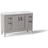 Kohler Seer 48" Free Standing Single Basin Vanity Set with Cabinet, and Quartz Vanity Top Mohair Grey