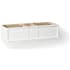 Kohler Lodern 62" Double Wall Mounted Vanity Cabinet Only - Less Vanity Top Linen White