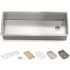 Kohler Strive 44" Undermount Single Basin Stainless Steel Kitchen Sink with Basket Strainer, Colander, Cutting Board and Drain Board Stainless Steel