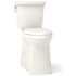 Kohler Corbelle Tall 1.28 GPF Two Piece Elongated Toilet With Left Hand Trip Lever and Skirted Trapway Biscuit