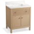 Kohler Malin by Studio McGee 32" Free Standing Vanity Set with Cabinet and Stone Composite Vanity Top White Oak