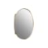 Kohler Verdera 24" x 33-1/2" Framed Single Door Medicine Cabinet Moderne Brushed Gold