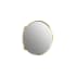 Kohler Verdera 23-5/8" x 23-5/8" Framed Single Door Medicine Cabinet Moderne Brushed Gold