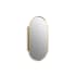 Kohler Verdera 20" x 40" Framed Single Door Medicine Cabinet Moderne Brushed Gold