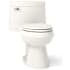 Kohler Cimarron 1.28 GPF Elongated One-Piece Comfort Height Toilet with AquaPiston Flush Technology - Seat Included Biscuit