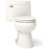 Kohler Cimarron 1.28 GPF Elongated One-Piece Comfort Height Toilet with AquaPiston Flush Technology - Seat Included Biscuit