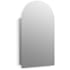 Kohler Verdera 20" x 34" Frameless Arched Single Door Medicine Cabinet N/A