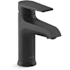 Kohler Hint 1.2 GPM Single Hole Bathroom Faucet with Drain Assembly Matte Black