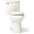 Kohler Adair 1.28 GPF One-Piece Elongated Comfort Height Toilet with AquaPiston Technology - Seat Included Biscuit