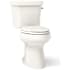 Kohler Highline 1.1/1.6 GPF Dual Flush Floor Mounted Elongated Toilet - Less Seat Biscuit