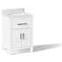 Kohler Kresla 25" Free Standing Single Basin Vanity Set with Cabinet and Quartz Vanity Top White