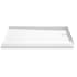Kohler Stoneridge 60" x 36" Rectangular Shower Base with Single Threshold and Right Drain Honed White