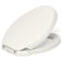 Kohler Purefresh Elongated Closed Front Toilet Seat with Purefresh Air Filtering, Night Light, and Quiet-Close Technology Biscuit