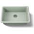 Kohler Iron/Tones 27" Undermount Single Basin Enameled Cast Iron Kitchen Sink Aspen Green