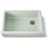 Kohler Whitehaven 32-1/2" Self-Trimming Farmhouse Single Basin Enameled Cast Iron Kitchen Sink Aspen Green