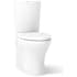 Kohler Persuade Curv 1.6 / 1.0 GPF Two Piece Elongated Comfort Height Toilet White