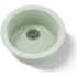 Kohler Porto Fino 18-1/2" Undermount Single Basin Cast Iron Bar Sink Aspen Green