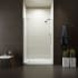 Kohler Revel 70" High x 35-1/8 - 40" Wide Pivot Frameless Shower Door with Thick Clear Glass Bright Polished Silver