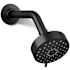 Kohler Awaken 1.75 GPM Multi Function Shower Head with MasterClean Sprayface Technology Matte Black