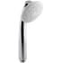 Kohler Exhale 1.5 GPM Round Multi Function Rain Hand Shower with Silicone Sprayface and Katalyst Technology Polished Chrome