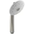 Kohler Exhale B120 2.0 GPM Multi Function Handshower with Katalyst Air-Induction Technology Vibrant Brushed Nickel