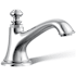 Kohler Artifacts 1.2 GPM Widespread Bathroom Faucet with Pop-Up Drain Assembly Polished Chrome