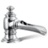 Kohler Artifacts 1.2 GPM Widespread Bathroom Faucet with Pop-Up Drain Assembly - Less Handles Polished Chrome