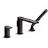 Kohler Composed Deck Mounted Roman Tub Filler with Built-In Diverter - Includes Hand Shower Brushed Graphite