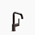 Kohler Purist 1.8 GPM Single Hole Bar Sink Faucet Brushed Graphite