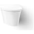 Kohler Veil Elongated Wall Hung Toilet with Actuator Plate - Less In-Wall Plate White