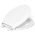 Kohler Cachet Round Toilet Seat with Quiet-Close, Grip Tight, and Quick-Attach White