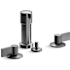 Kohler Components Bidet Faucet with 2 Lever Handles Brushed Graphite