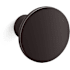 Kohler Components 1-1/2 Inch Mushroom Cabinet Knob Brushed Graphite