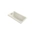 Kohler Tea-For-Two 60" Drop In, Undermount Acrylic Experience Tub with Reversible Drain, Overflow and Custom Pump Location Biscuit