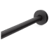 Kohler Expanse 60" - 72" Adjustable Curved Shower Rod with Traditional Design Matte Black