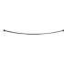 Kohler Expanse 60" - 72" Adjustable Curved Shower Rod with Modern Design Brushed Graphite
