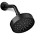 Kohler Purist 1.75 GPM Single Function Shower Head with MasterClean Sprayface and Katalyst Air-Induction Technology Matte Black