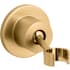 Kohler Stillness Wall Mounted Hand Shower Holder Vibrant Brushed Moderne Brass
