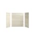 Kohler-K-97618/K-1123-RA-Panels in Veincut Biscuit