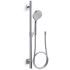 Kohler Awaken 2.5 GPM Multi Function Hand Shower Package with MasterClean Sprayface - Includes Slide Bar, Hose, and Wall Supply Polished Chrome