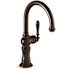 Kohler Artifacts 1.5 GPM Single Hole Kitchen Faucet - Includes Escutcheon Deep Bronze