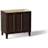 Kohler Poplin 36" Wooden Vanity Cabinet Only with Right Side Drawers Claret Suede