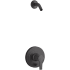 Kohler Pitch Rite-Temp Shower Trim Package with Integrated Diverter - Less Shower Head Matte Black