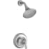 Kohler Forte Shower Only Trim Package with 1.75 GPM Single Function Shower Head and Pressure-Balancing Diaphragm Technology Brushed Chrome