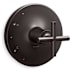Kohler Purist Pressure Balanced Valve Trim Only with Single Cross Handle - Less Rough In Brushed Graphite