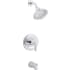 Kohler Devonshire Tub and Shower Trim Package with 1.75 GPM Single Function Shower Head and Pressure-Balancing Diaphragm Technology Polished Chrome
