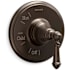 Kohler Artifacts Pressure Balanced Valve Trim Only with Single Lever Handle - Less Rough In Deep Bronze