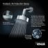Kohler-Moxie HydroRail Custom Shower System-Kalalyst Air Induction Spray