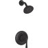 Kohler Buckley Shower Only Trim Package with 2.5 GPM Single Function Shower Head Matte Black